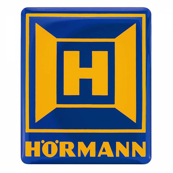 Hörmann Emblemschild für Garagen-Sektionaltore, Logo