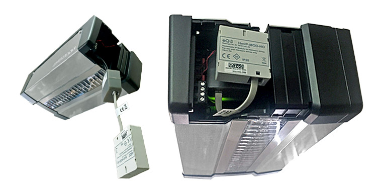 Homematic-IP-Gateway mit HCP-Adapter an einem SupraMatic E Serie 4