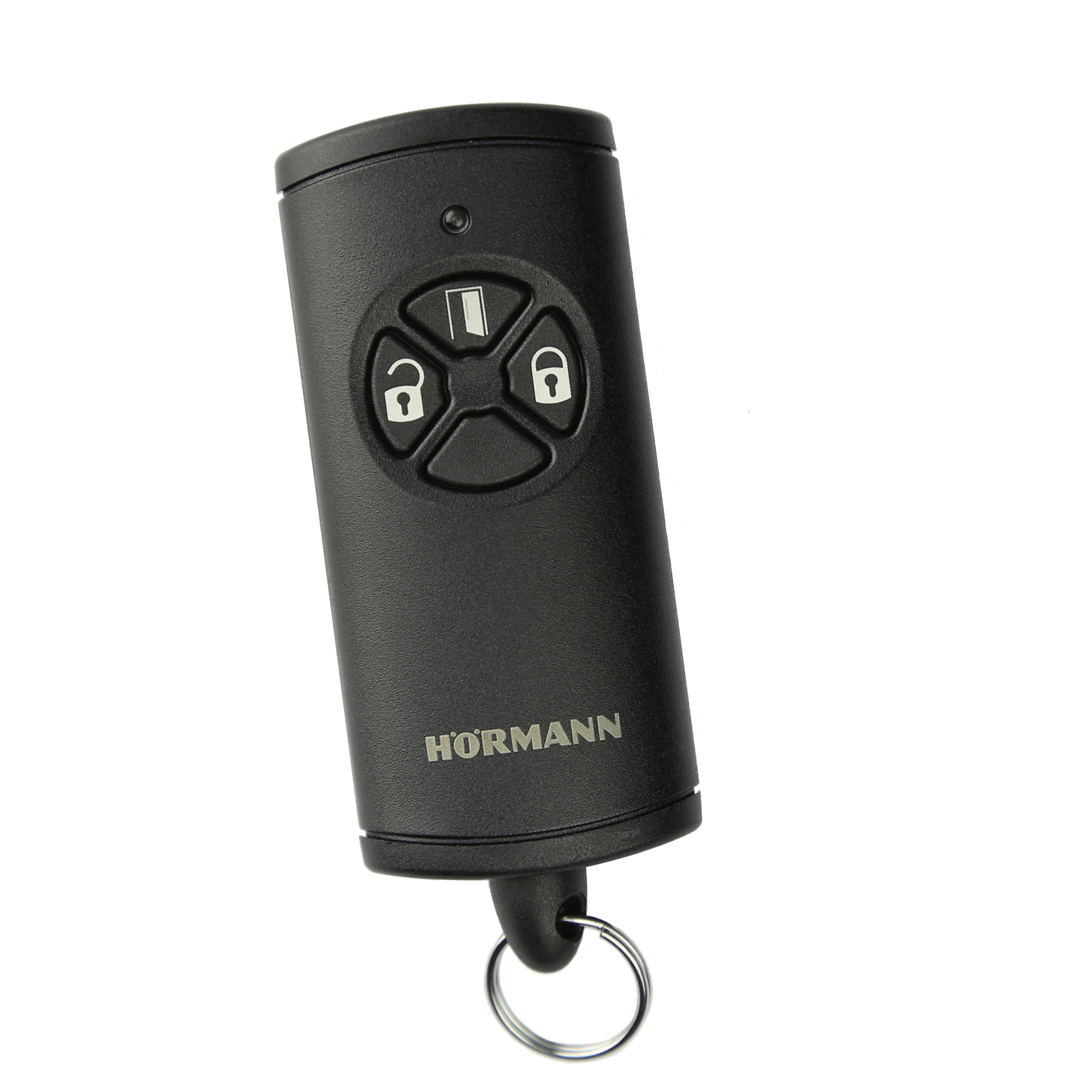 Hörmann Handsender HSE4 BS 868 MHz schwarz Struktur mit Kunststoffkappen